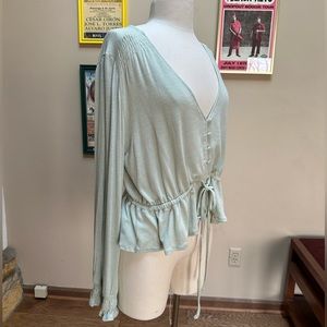 Pol Brand Mint Green Blouse